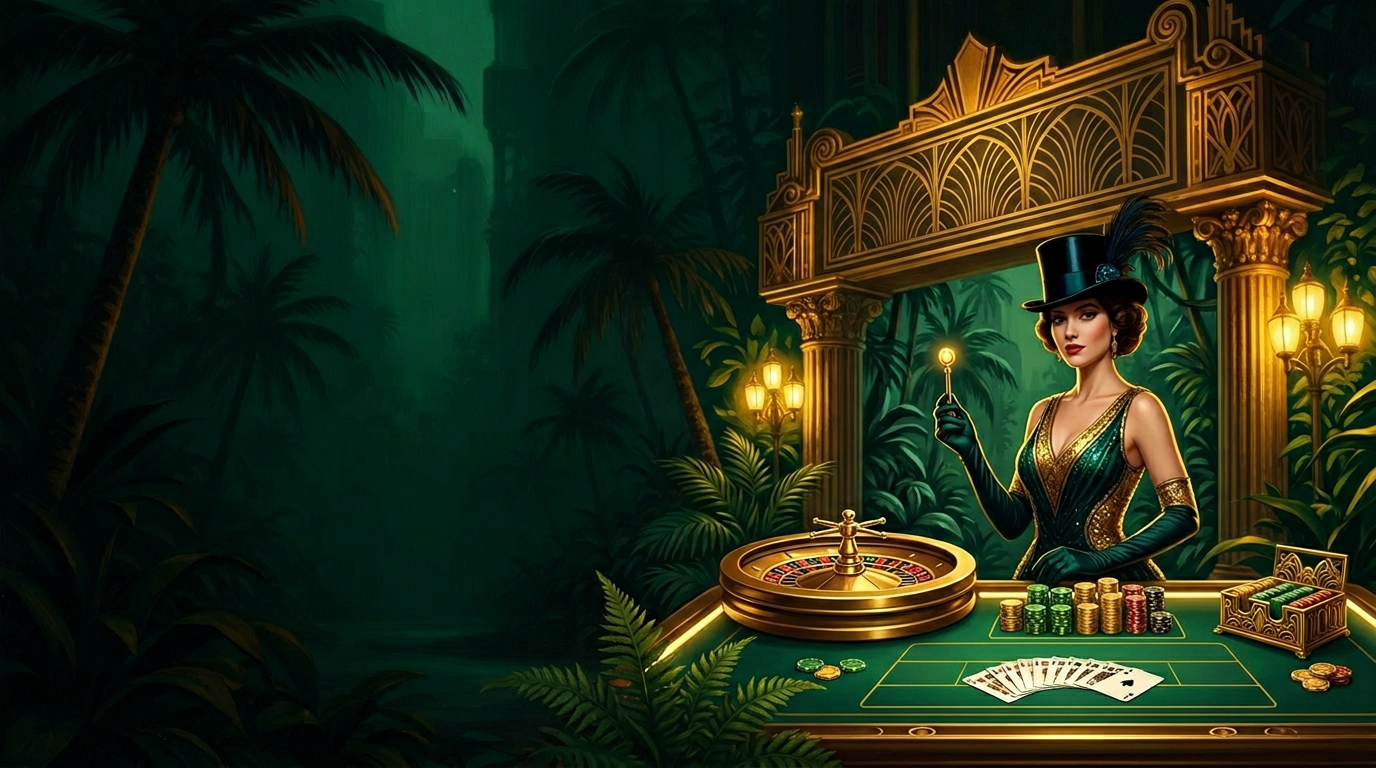 Winner Island Live Casino studio met dealer
